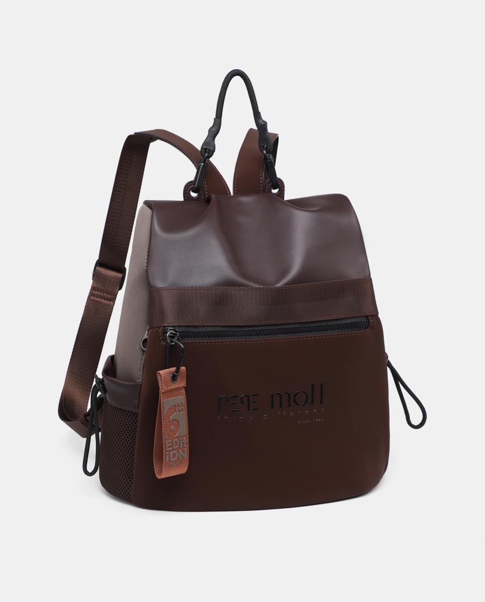 Mochila de Neopreno Castanho-2