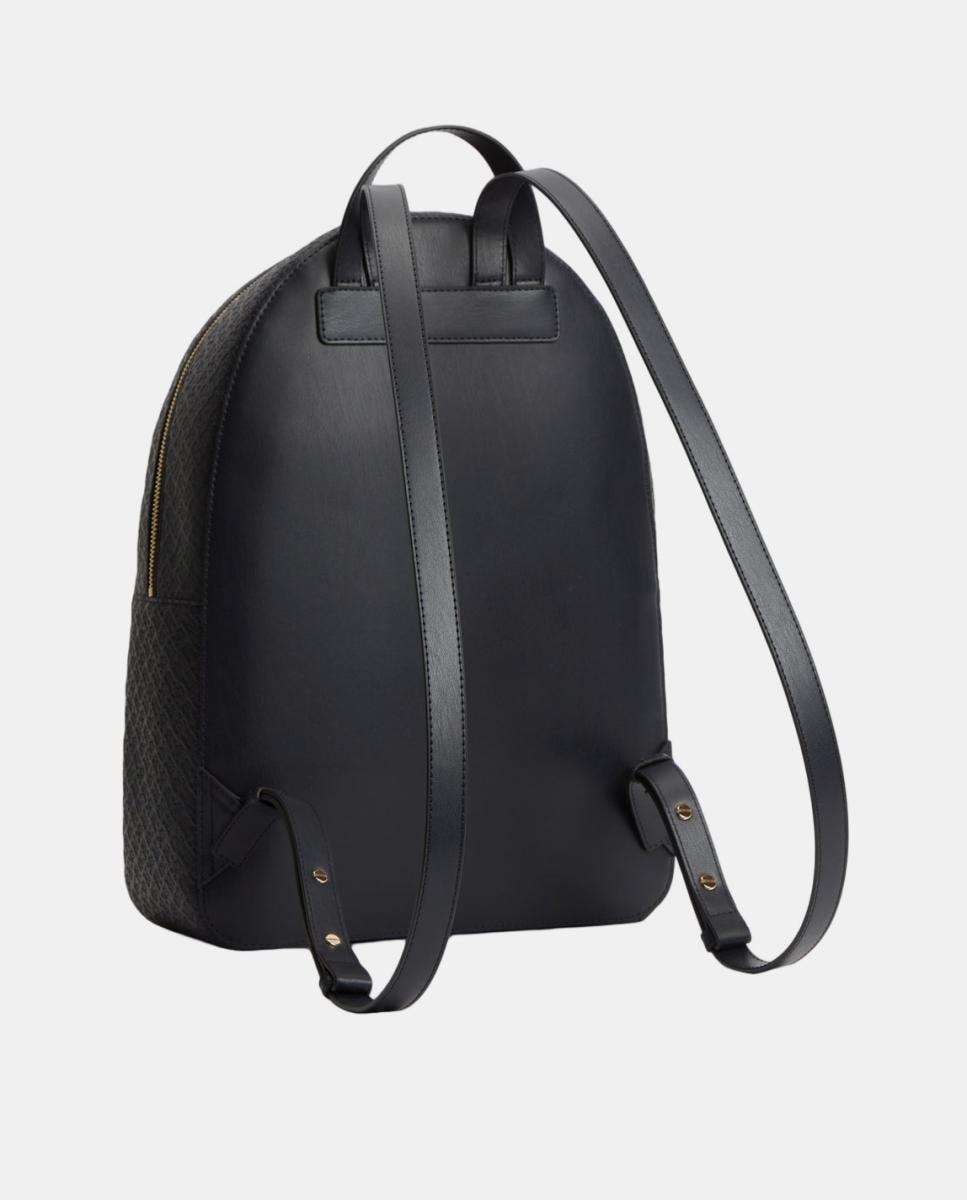 Mochila com Monograma Gravado Azul-marinho-2