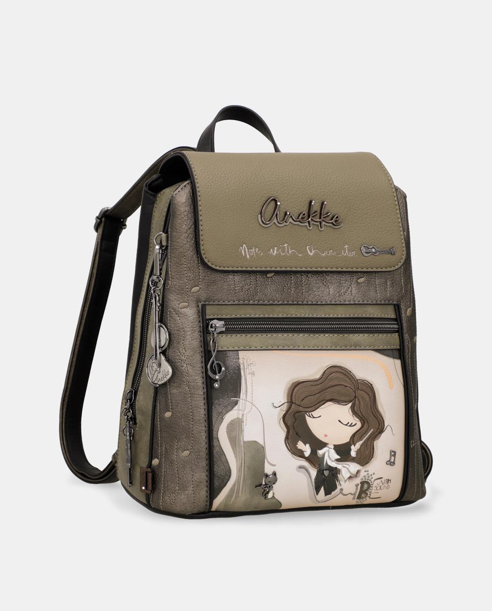 Mochila com Aba Orchestra Multicolor-2