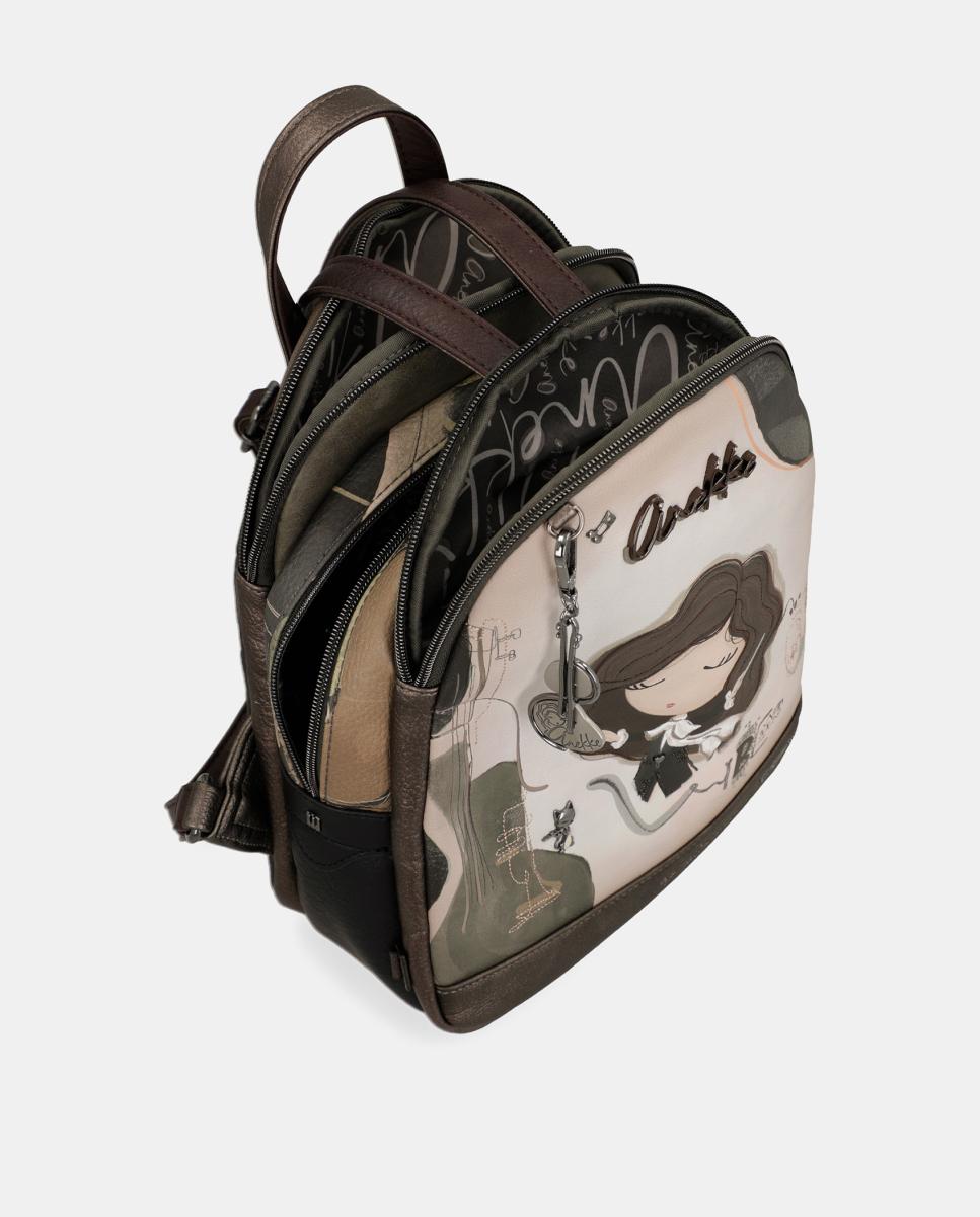 Mochila de 3 Compartimentos Orchestra Multicolor-5