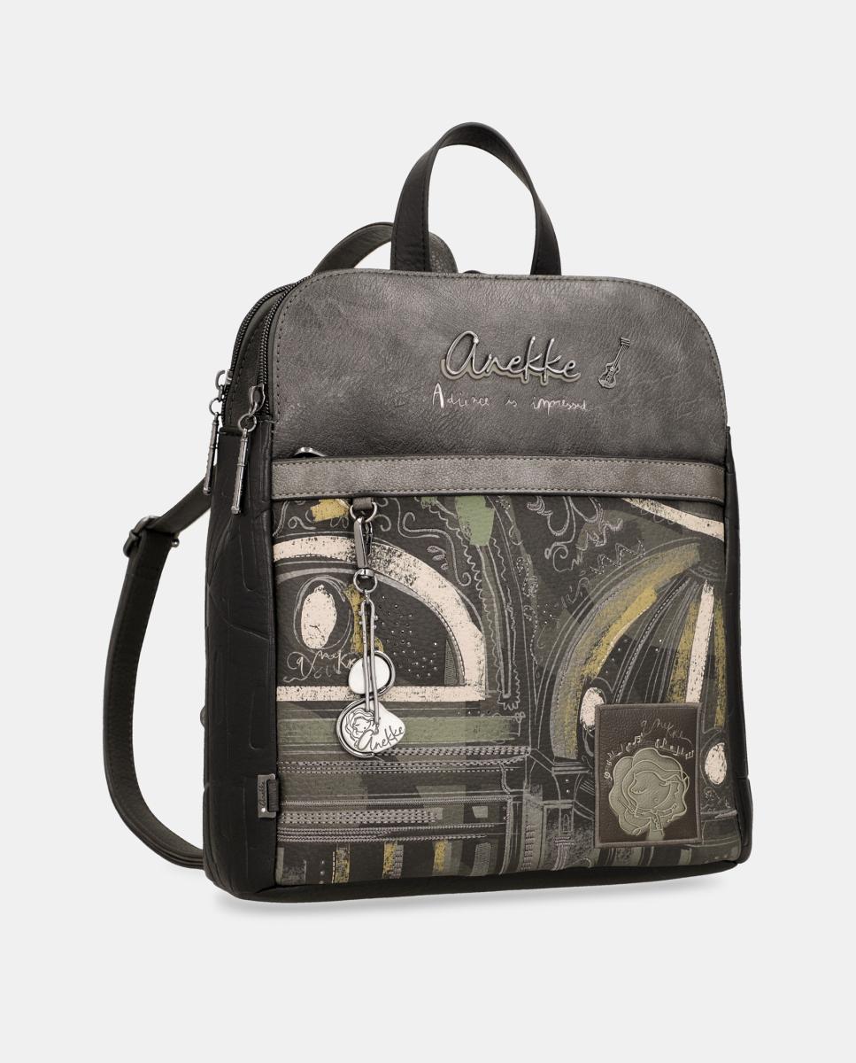 Mochila Quadrada Melody Multicolor-2