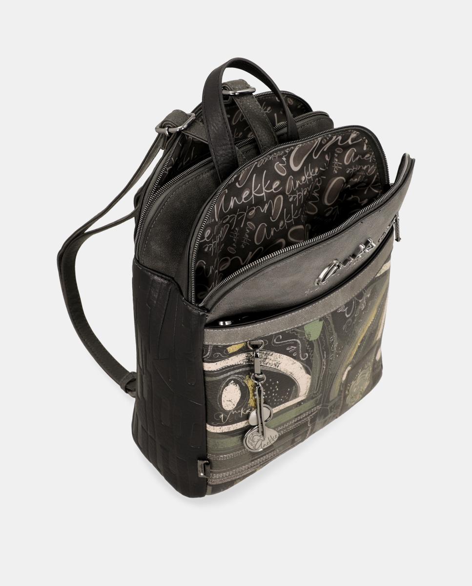 Mochila Quadrada Melody Multicolor-5