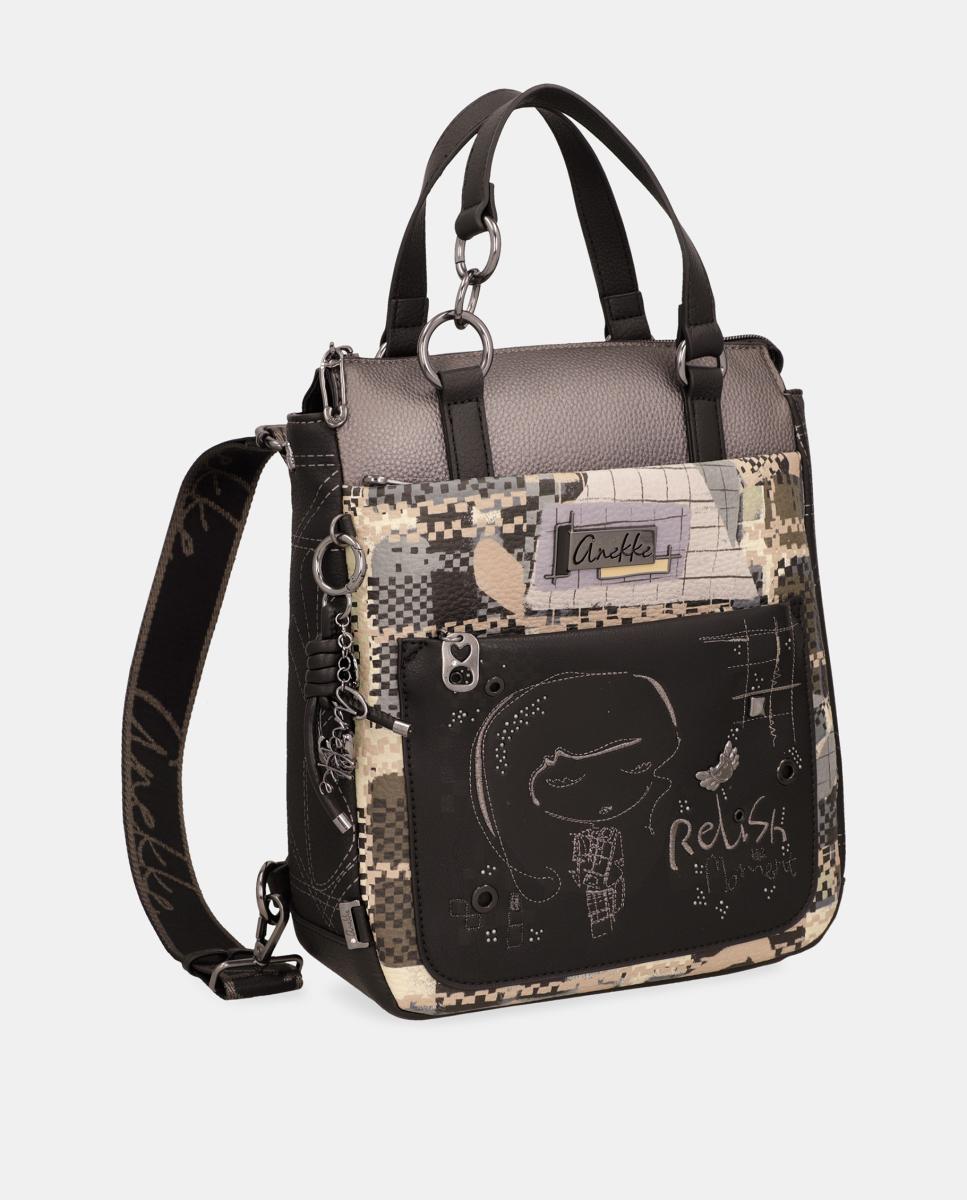 Mochila com Alça Curta Iron Multicolor-2