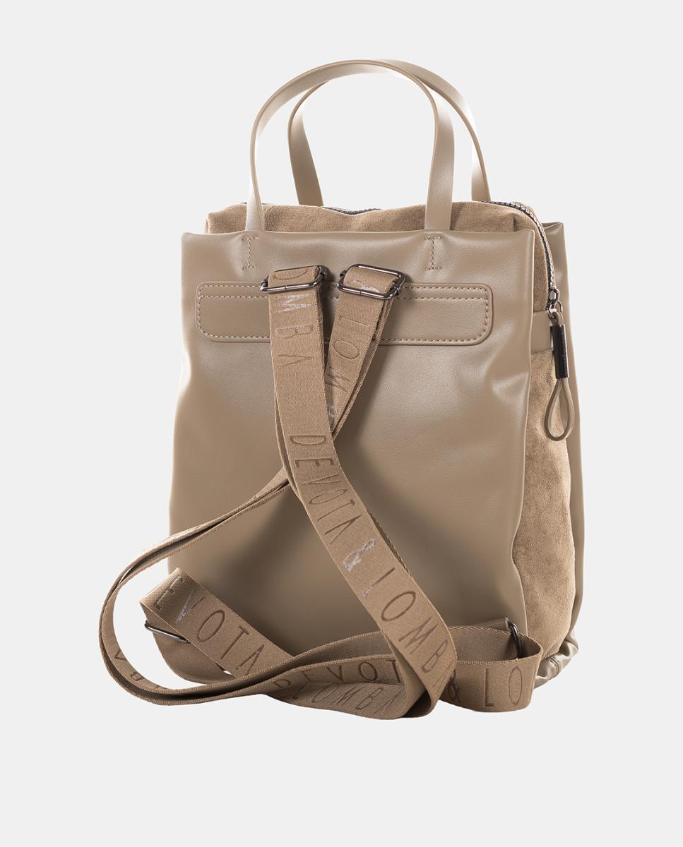 Imagen 3 de Mochila con doble asa de mano - Devota & Lomba - Beige Beige