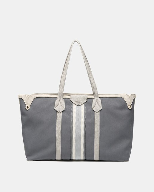 Imagem 0 de Mala Shopper Oceans Diary em Materiais Reciclados - Cinzento
