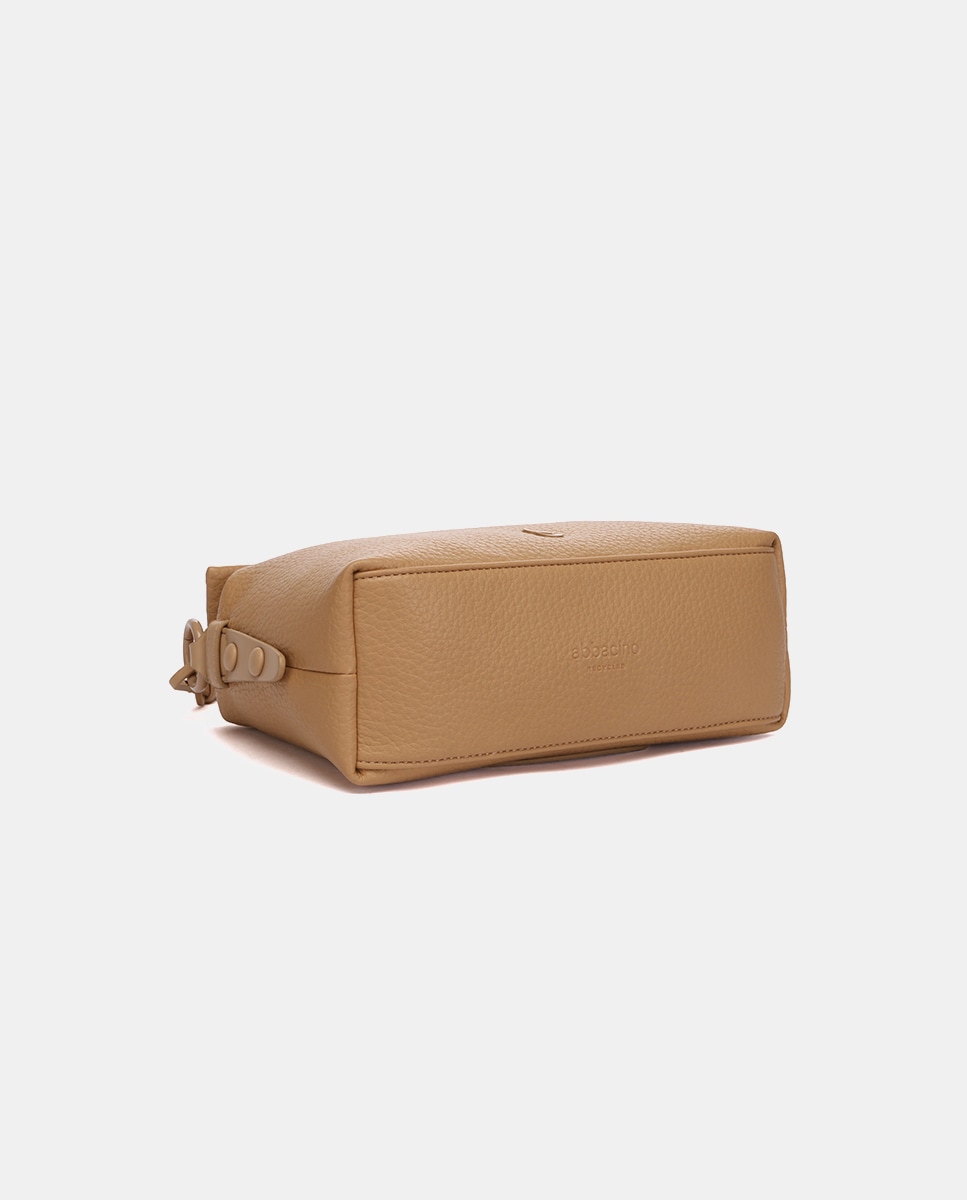 Mala de Ombro Oceans Diary em Materiais Reciclados - Camel Camel-7