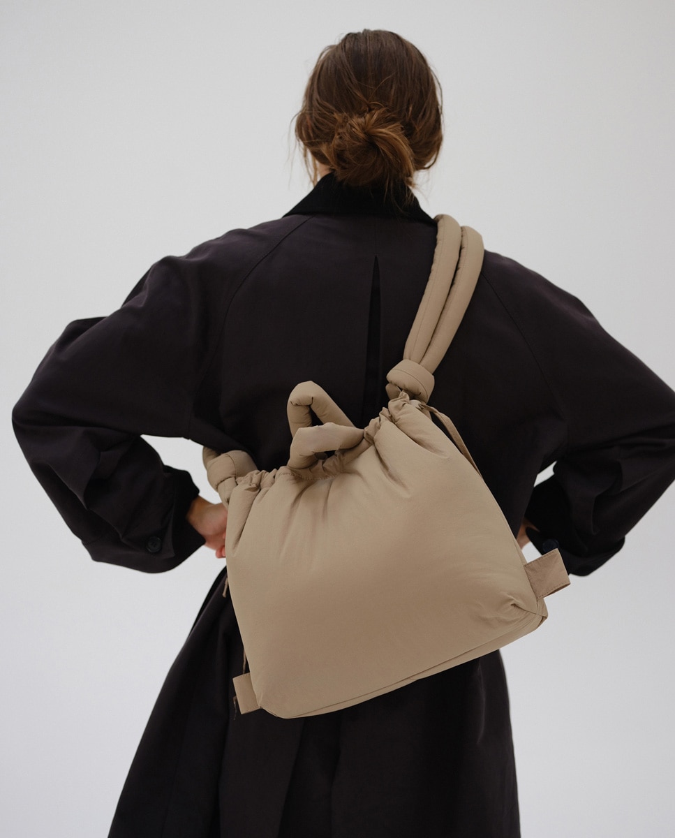Bolso de hombro modelo Ona de Ölend - Olend - Verde claro Verde claro-2