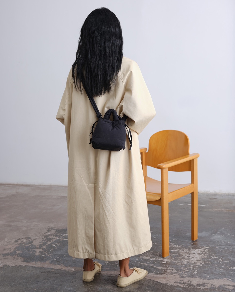 Mala de Ombro Modelo Micro Ona Preto-4