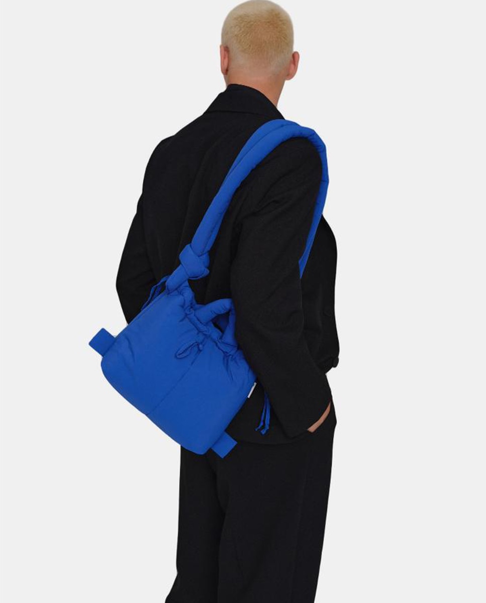 Mala de Ombro Modelo Ona Compacta Azul-3