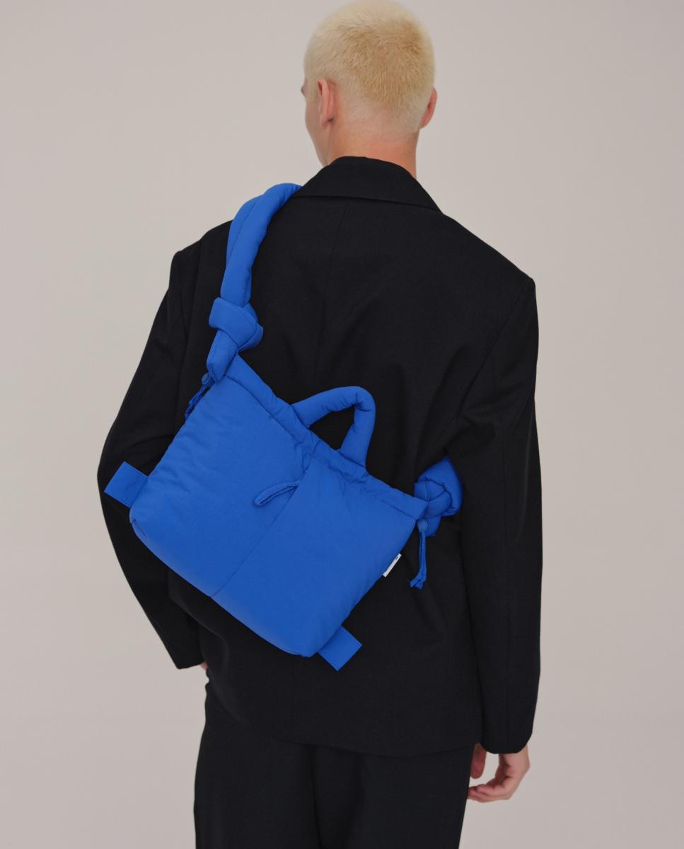 Mala de Ombro Modelo Ona Compacta Azul-4