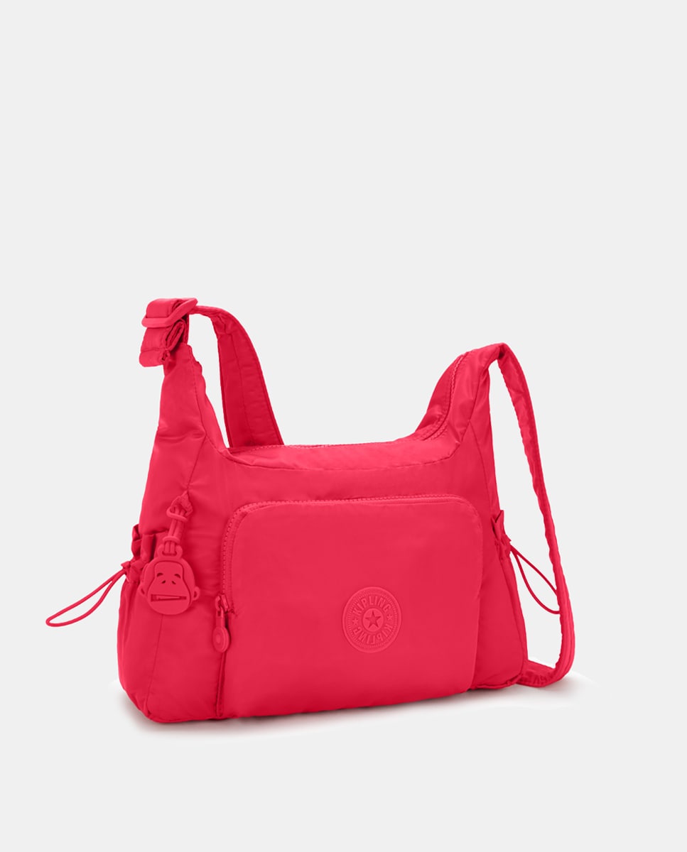 Mala a Tiracolo Pequena (com Alça Ajustável) Bege-4