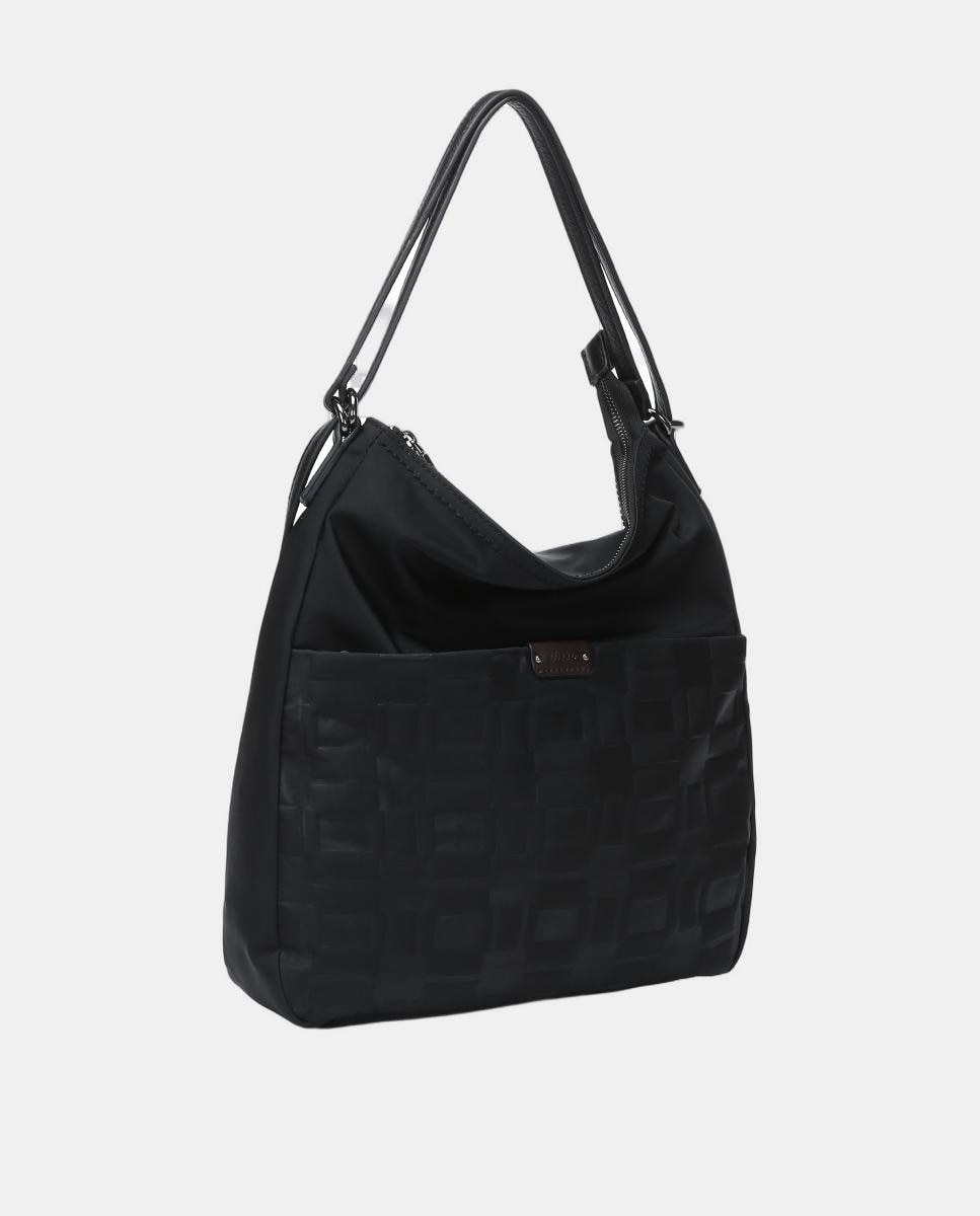 Mala Multifunções Freedom em Nylon Reciclado Preto-2