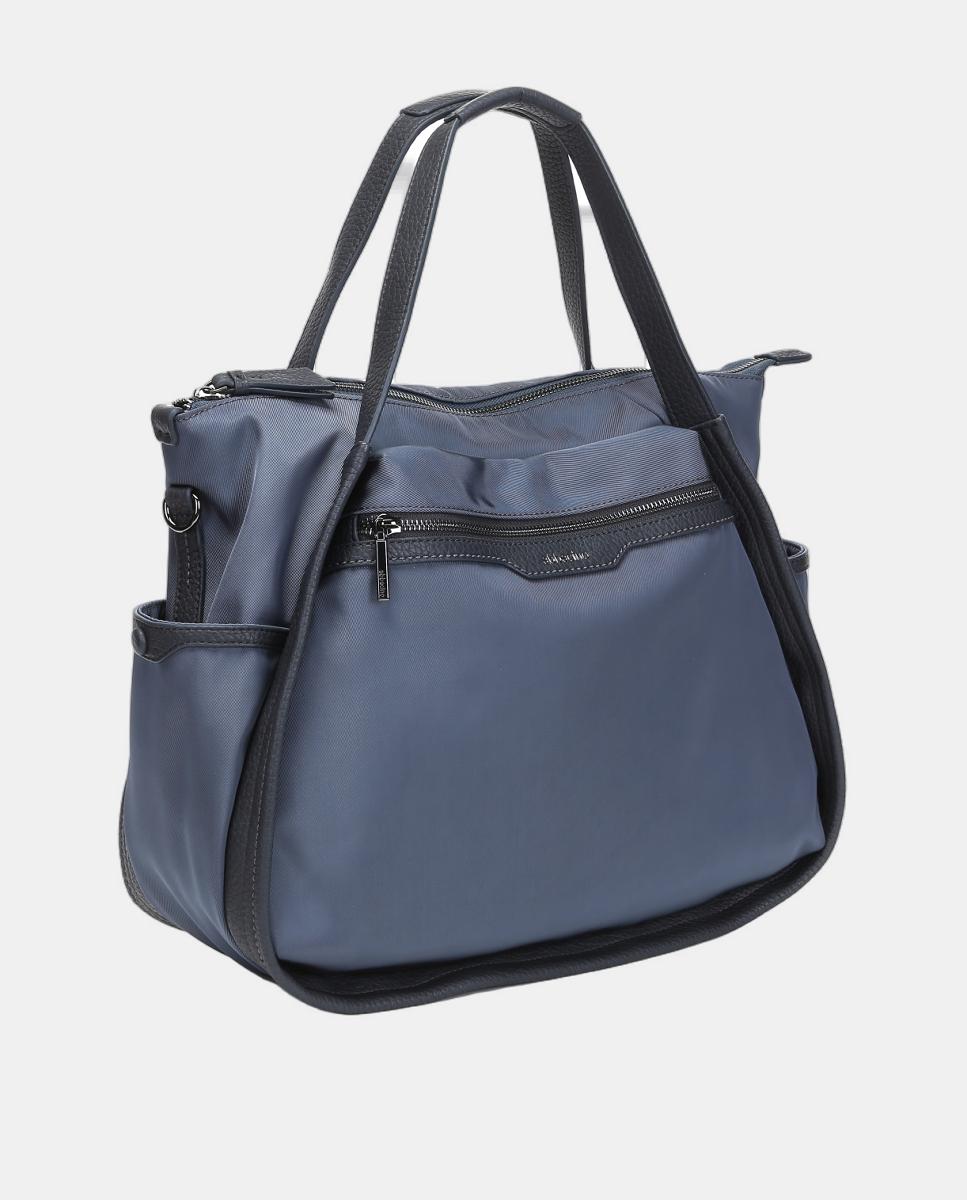 Mala Shopper Freedom em Materiais Reciclados Cinzento-2