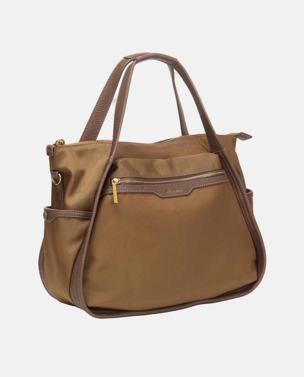 Mala Shopper Freedom em Materiais Reciclados Camel-2