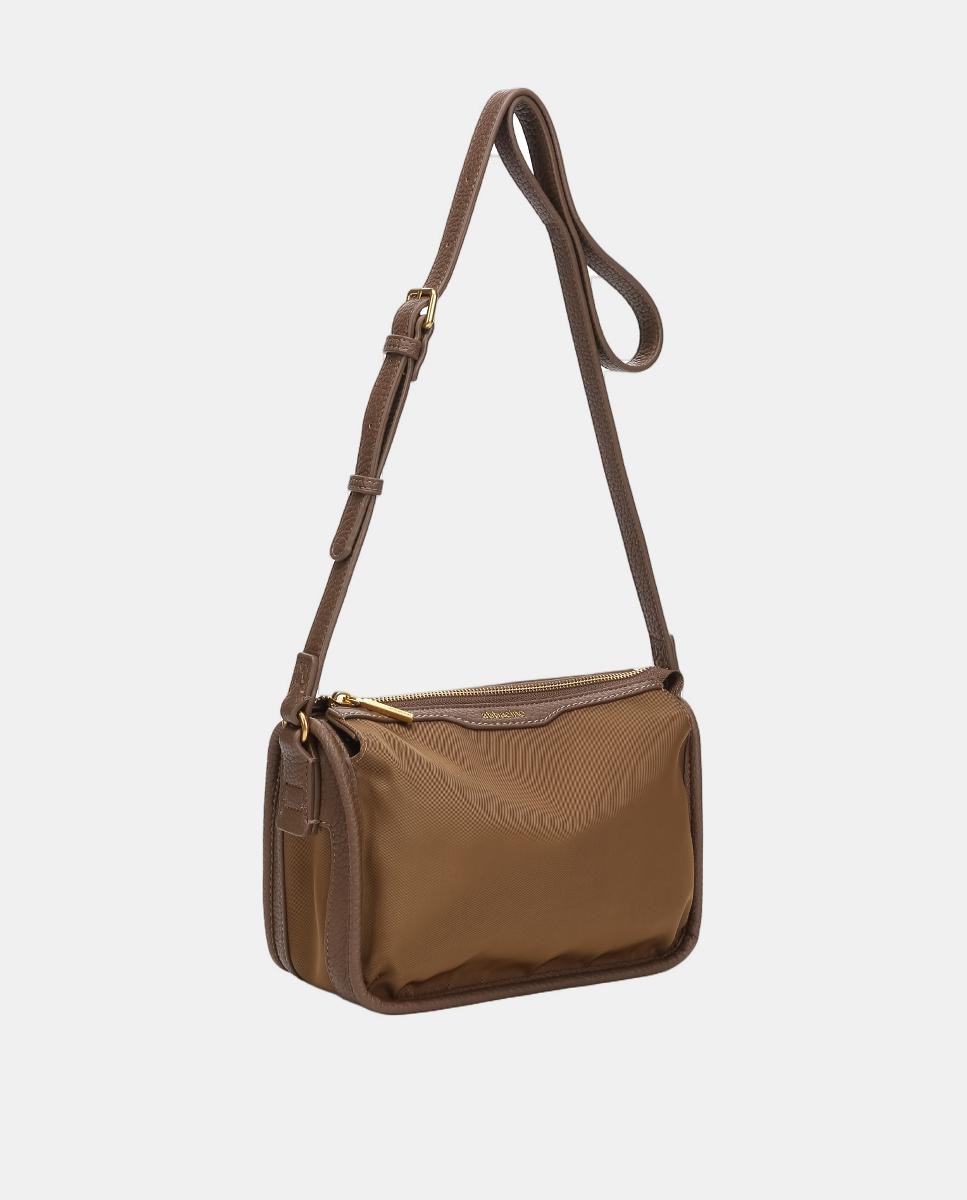 Mala a Tiracolo Freedom em Materiais Reciclados Camel-2