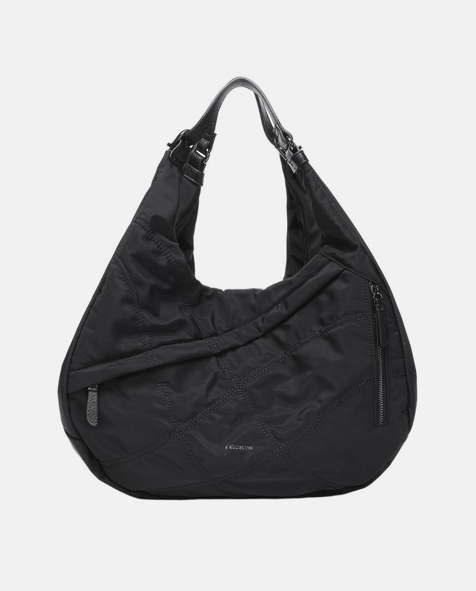 Mala de Ombro Freedom em Materiais Reciclados Preto-1