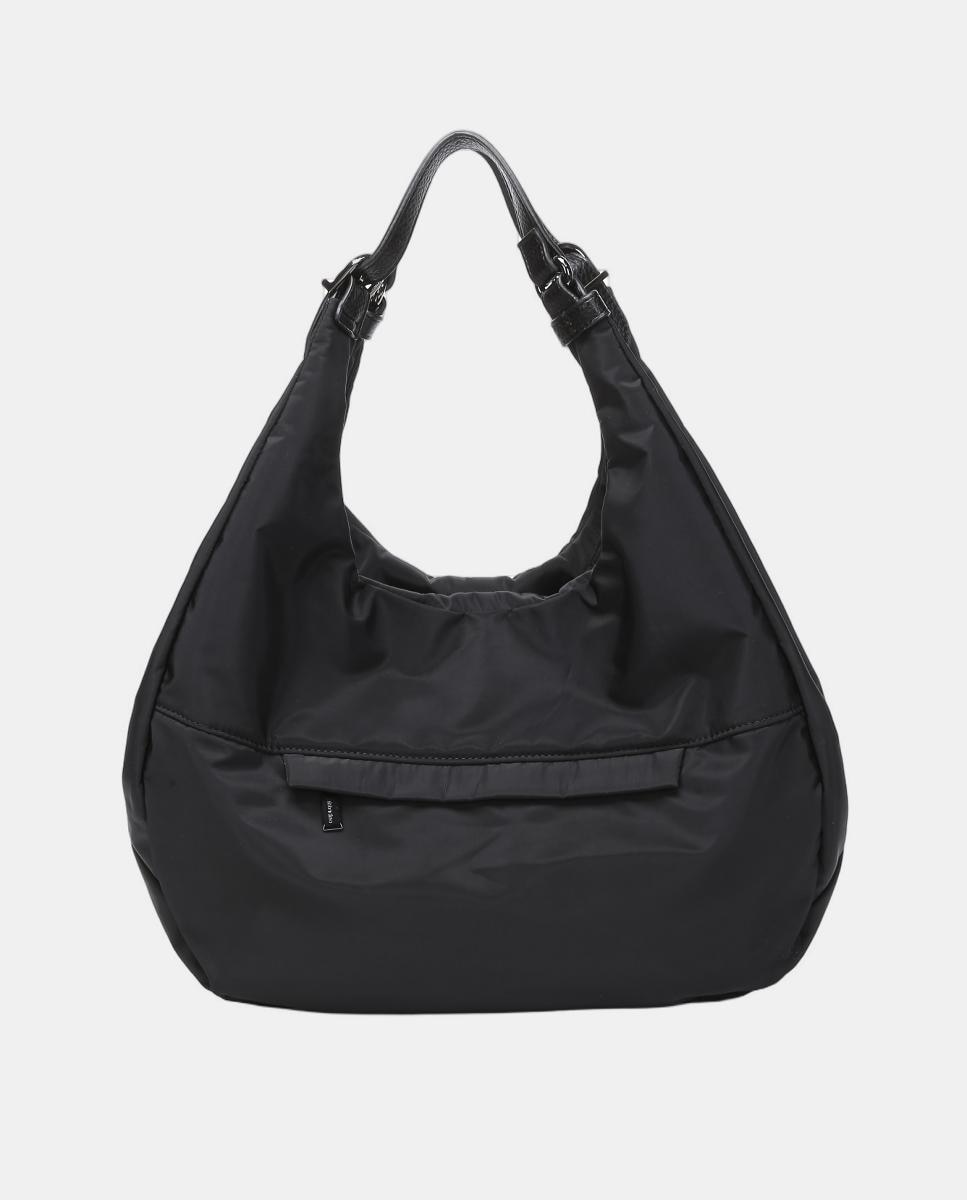 Mala de Ombro Freedom em Materiais Reciclados Preto-3