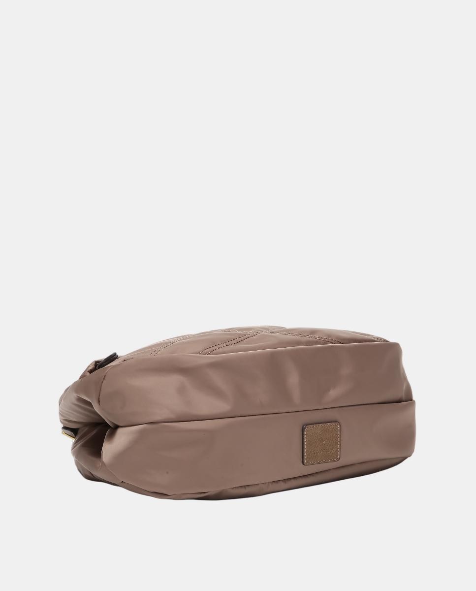 Mala de Ombro Freedom em Materiais Reciclados Camel-4