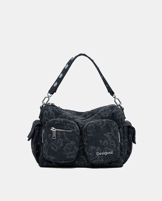 Imagem 0 de Mala Multibolsos Média de Ganga com Bordados