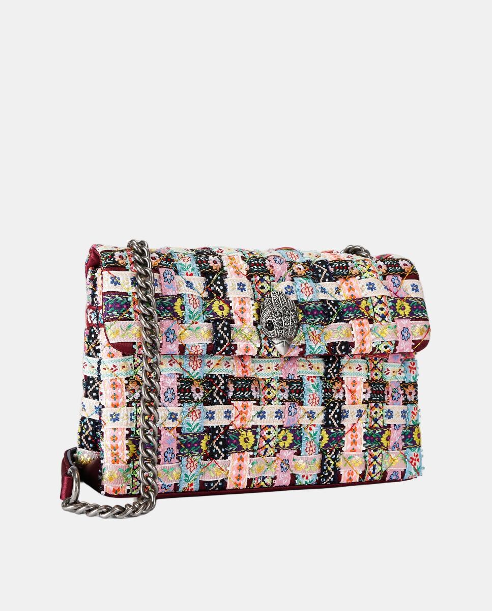 Mala Kensington de Tecido Multicolor-2