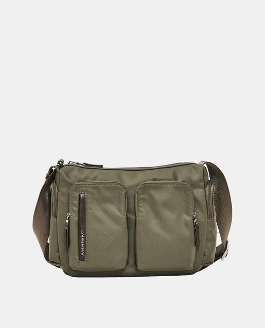 Imagem 0 de Mala a Tiracolo Multibolsos - Castanho