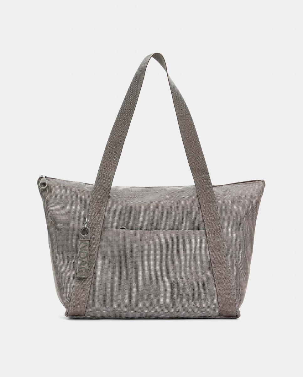 Shopper en tejido plegable - Mandarina Duck - Marrón claro Marrón claro-1