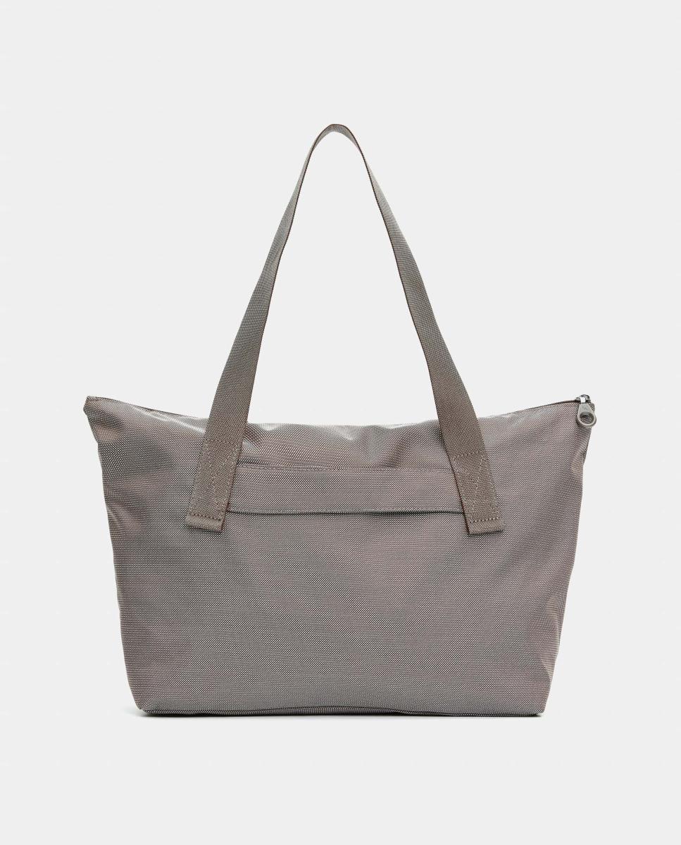 Shopper en tejido plegable - Mandarina Duck - Marrón claro Marrón claro-4