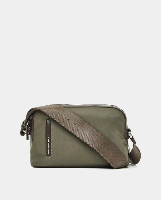 Imagem 0 de Mala a tiracolo pequena vermelha com acabamento brilhante