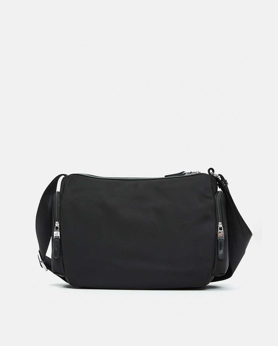 Mala a Tiracolo Multibolsos - Castanho Preto-3