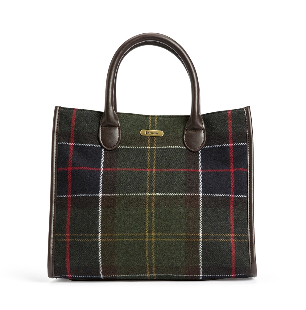 Imagen 0 de Bolso tartan Verde