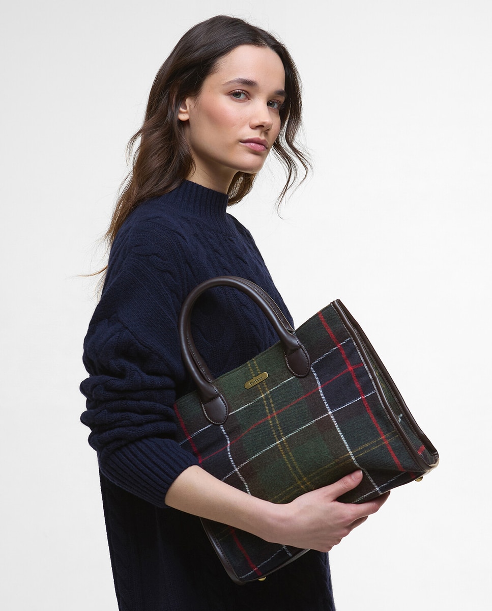 Bolso tartan - Barbour - Verde Verde-2