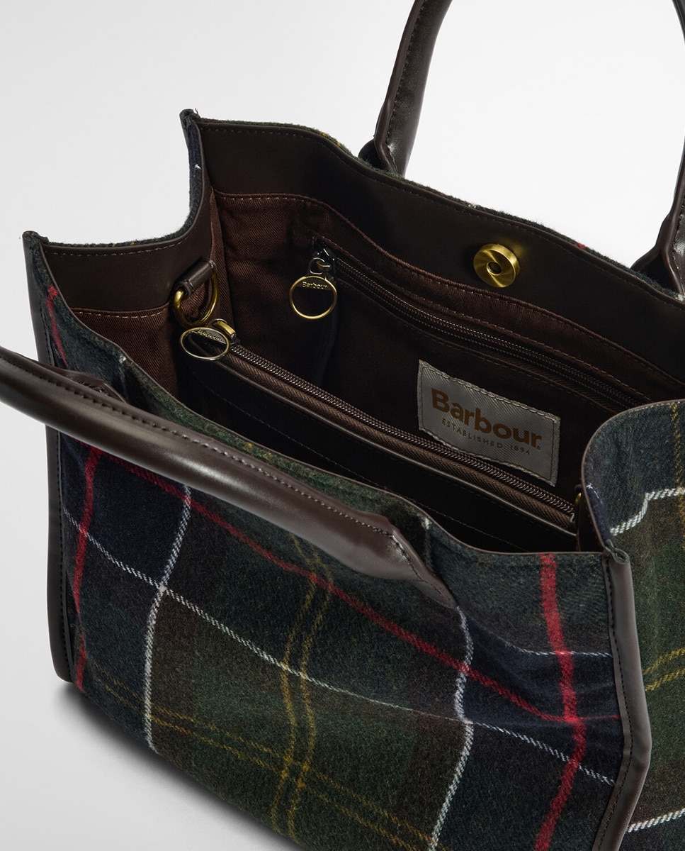 Bolso tartan - Barbour - Verde Verde-4