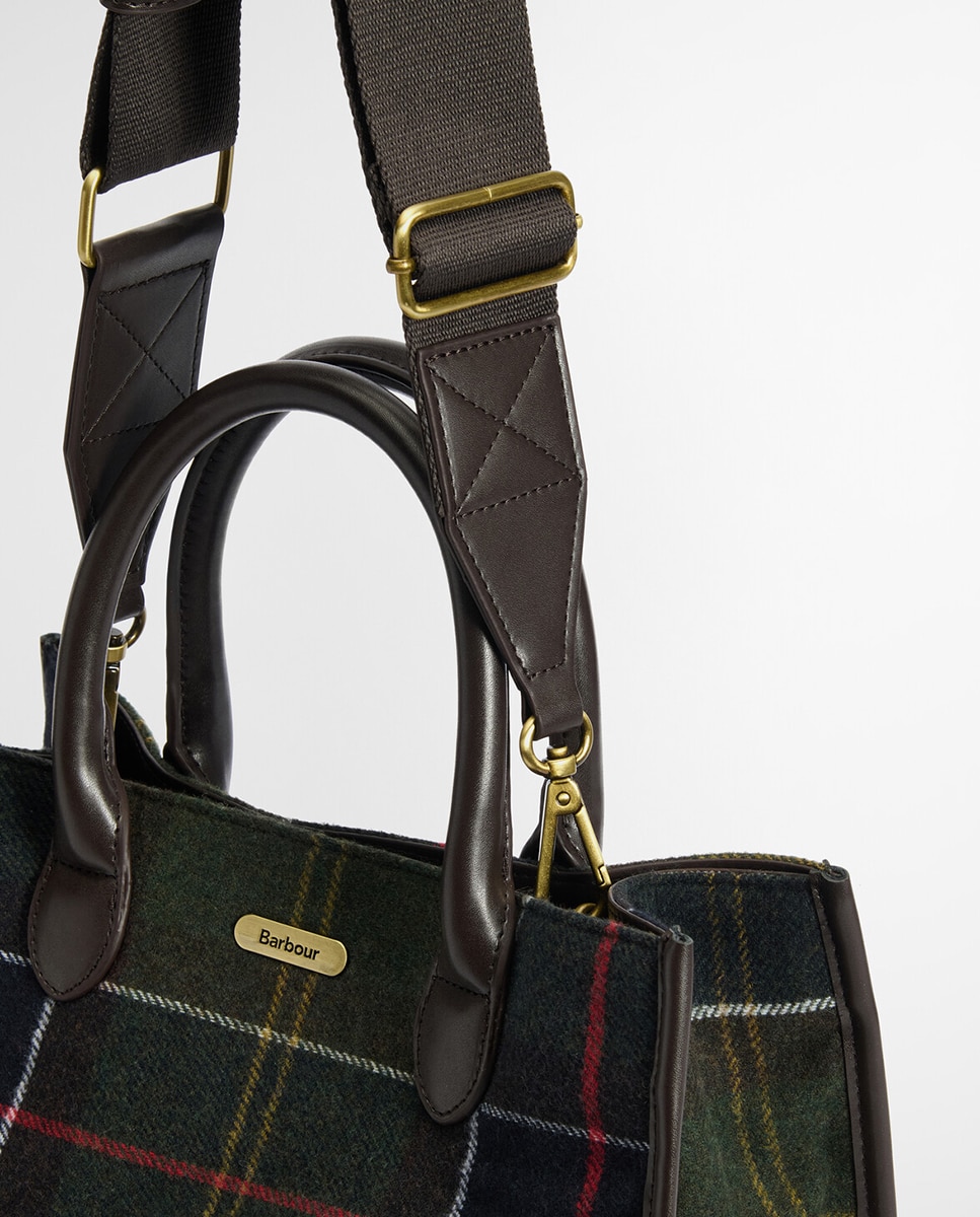 Bolso tartan - Barbour - Verde Verde-6
