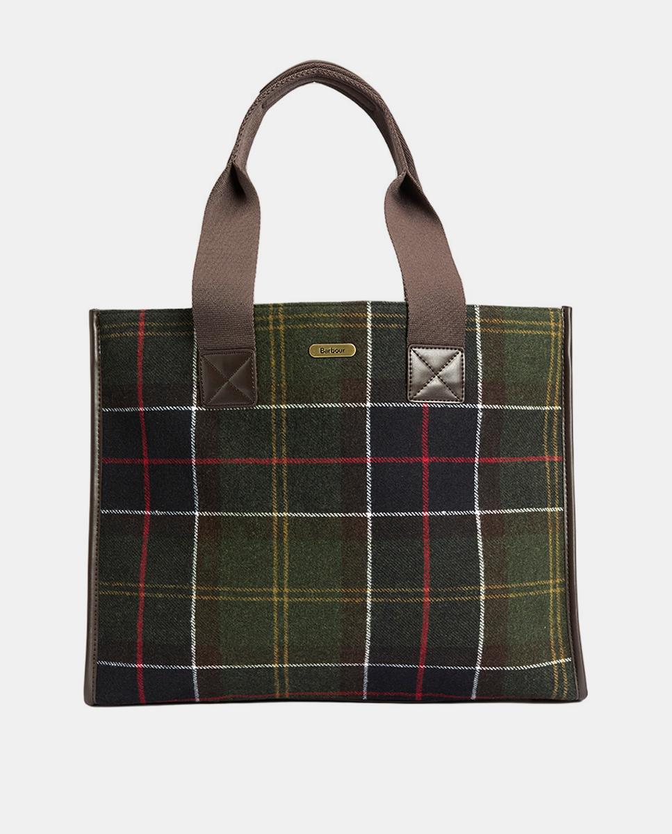 Imagen 0 de Bolso tartan Verde