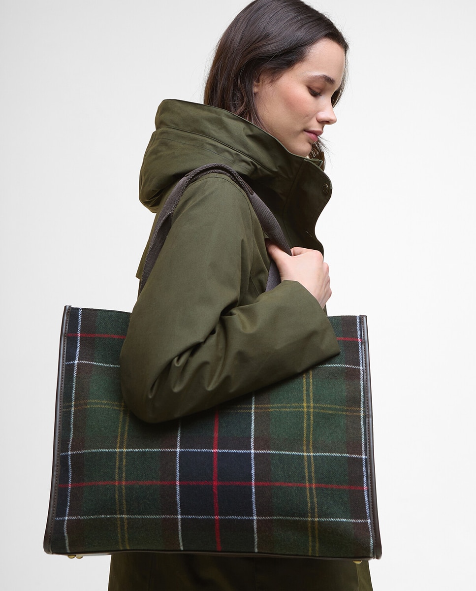 Bolso tartan - Barbour - Verde Verde-2