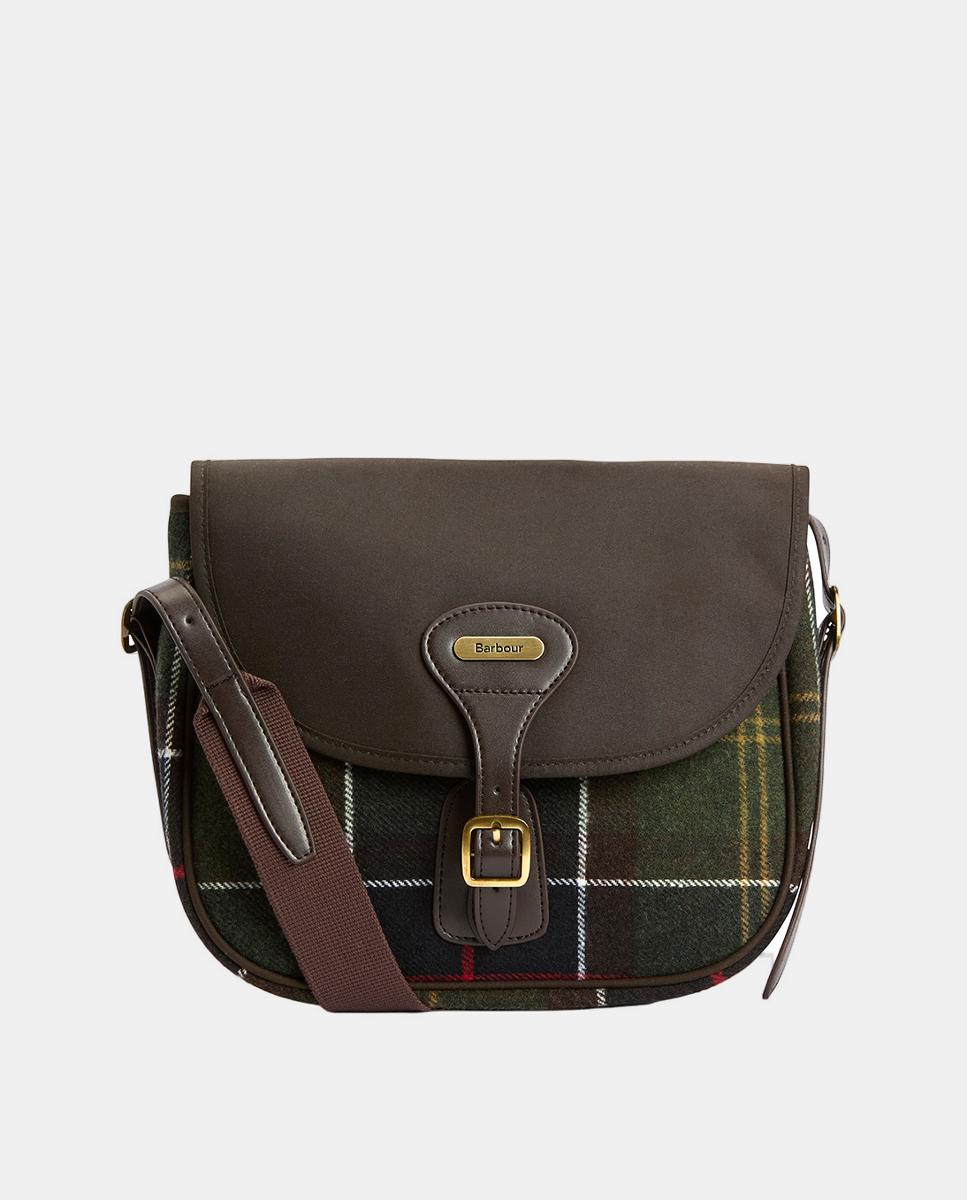 Imagen 0 de Bolso bandolera tartan Verde
