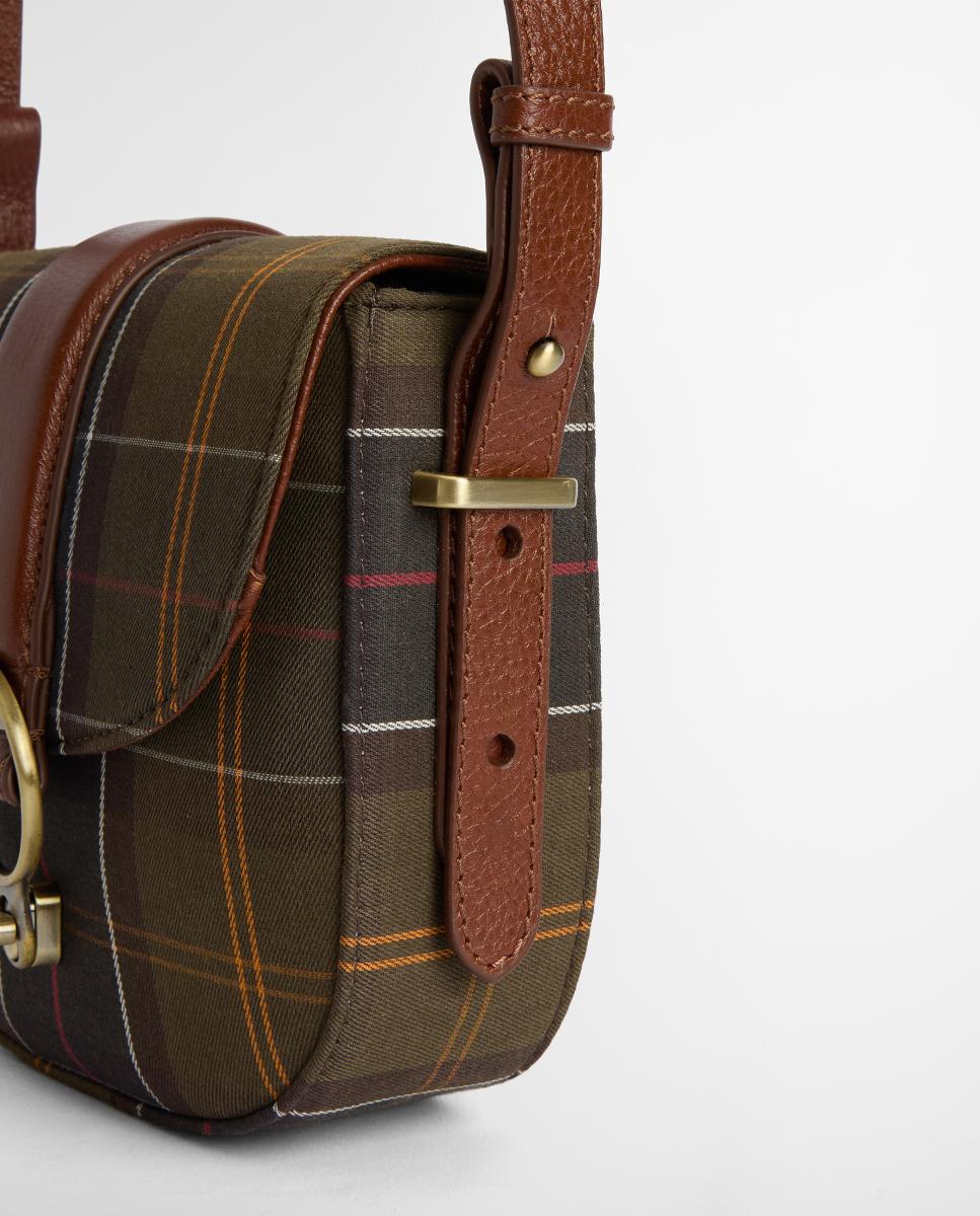 Bolso bandolera de tartan - Barbour - Verde Verde-9