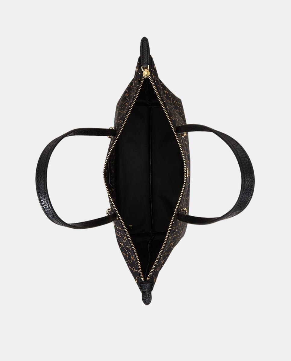 Mala Tipo Tote Keaton Média de Nylon Multicolor-4