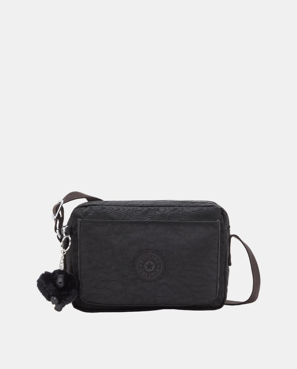 Versátil bolso cruzado mediano con correa ajustable para el hombro - Kipling - Negro Negro-1