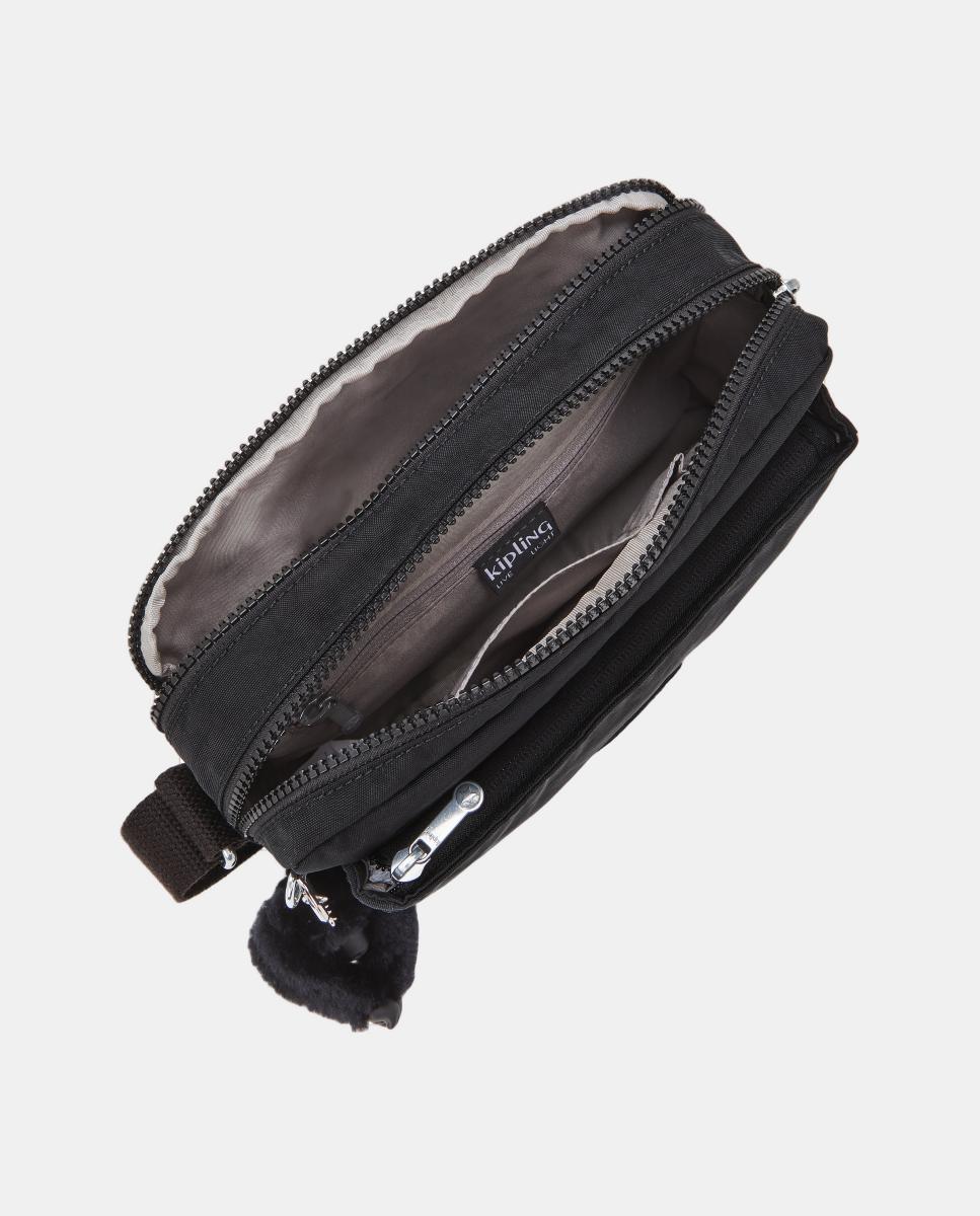 Versátil bolso cruzado mediano con correa ajustable para el hombro - Kipling - Negro Negro-2