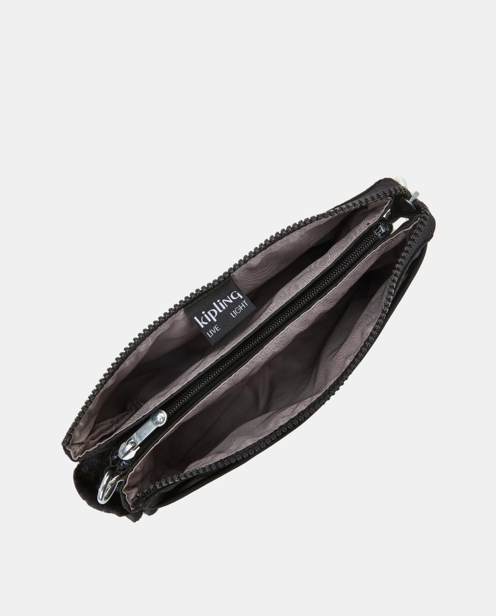 Bolso pequeño bandolera - Kipling - Negro Negro-2