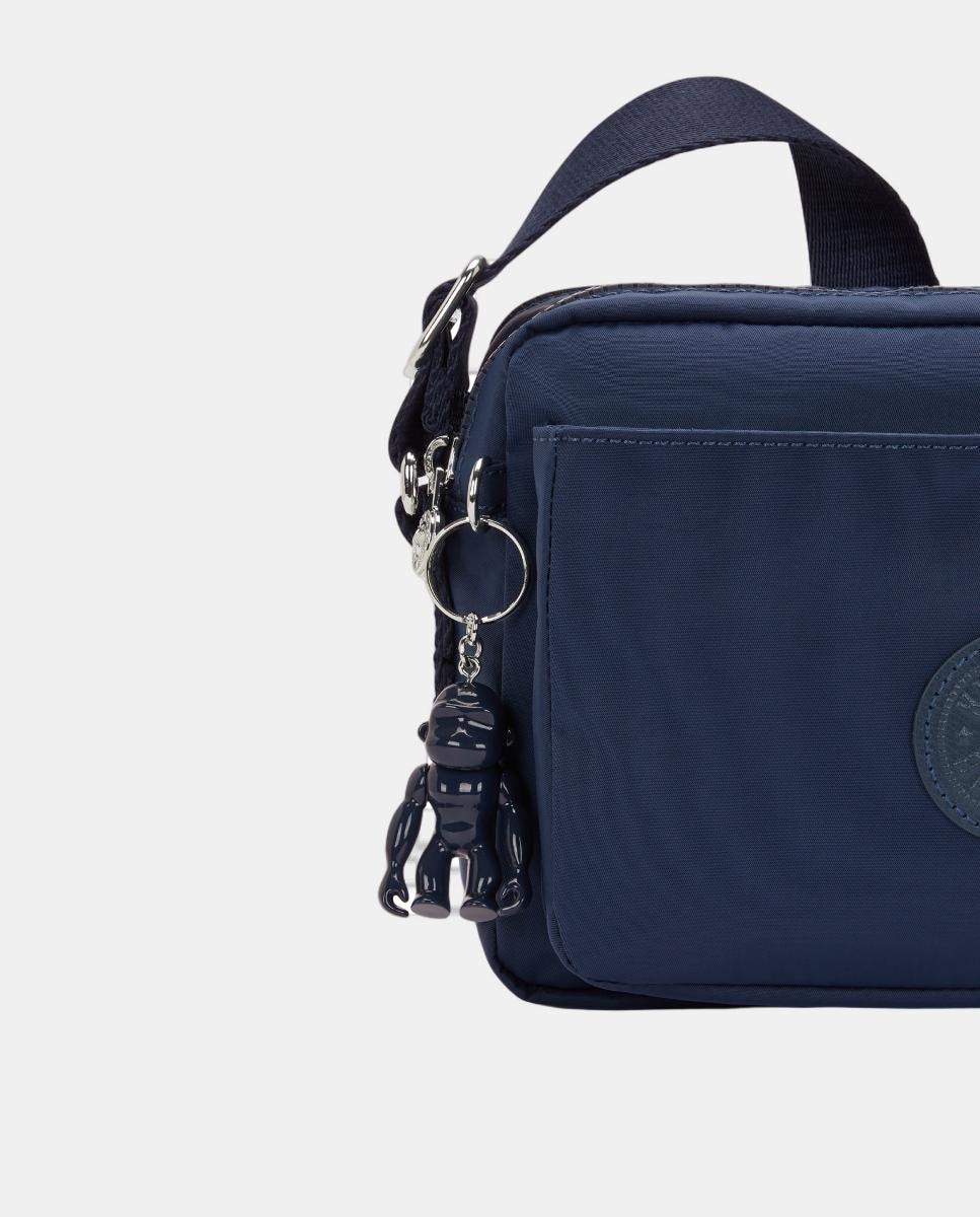 Versátil bolso cruzado mediano con correa ajustable para el hombro - Kipling - Azul marino Azul marino-4