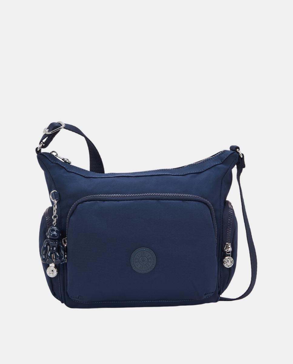 Bolso bandolera mediano con correa ajustable - Kipling - Azul marino Azul marino-1