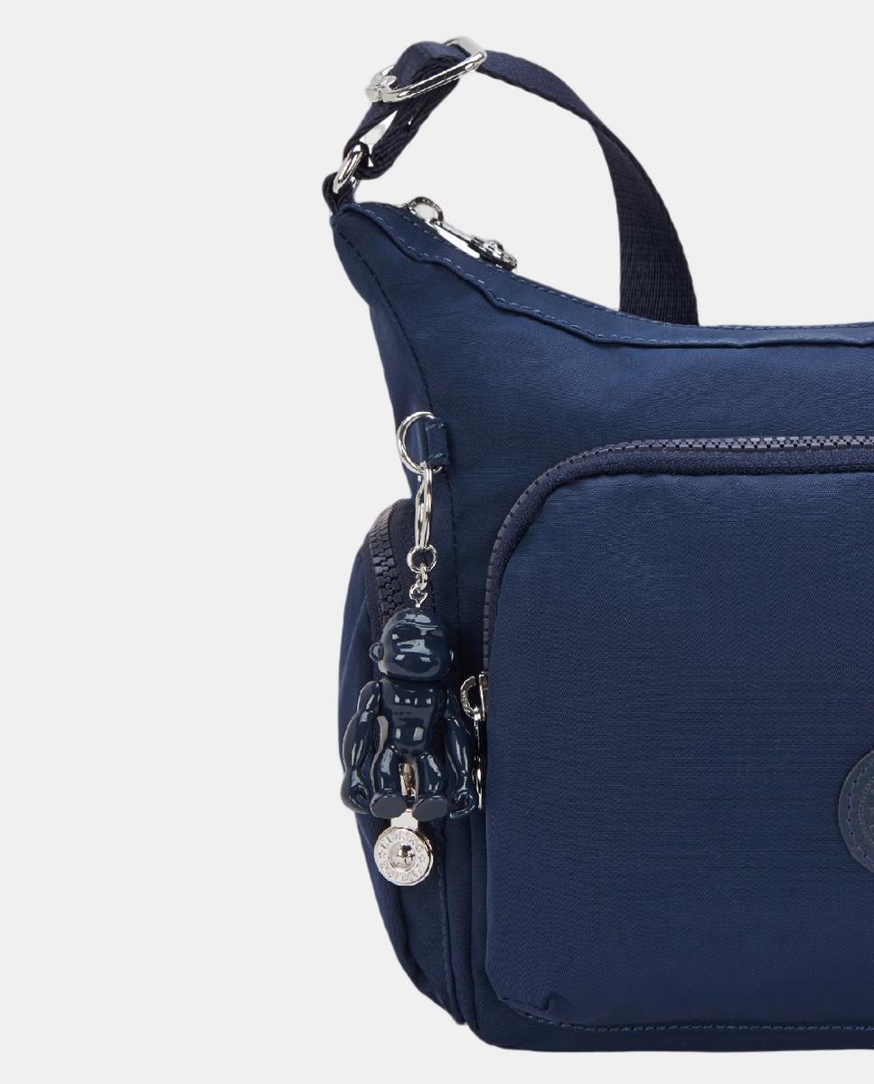 Bolso bandolera mediano con correa ajustable - Kipling - Azul marino Azul marino-3