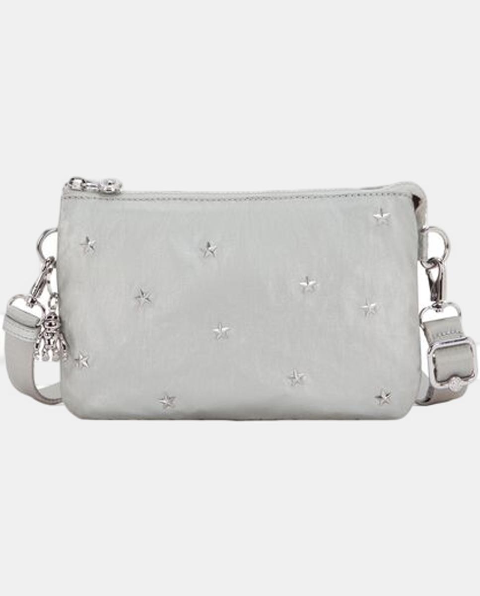 Mala a Tiracolo Pequena Prata-1