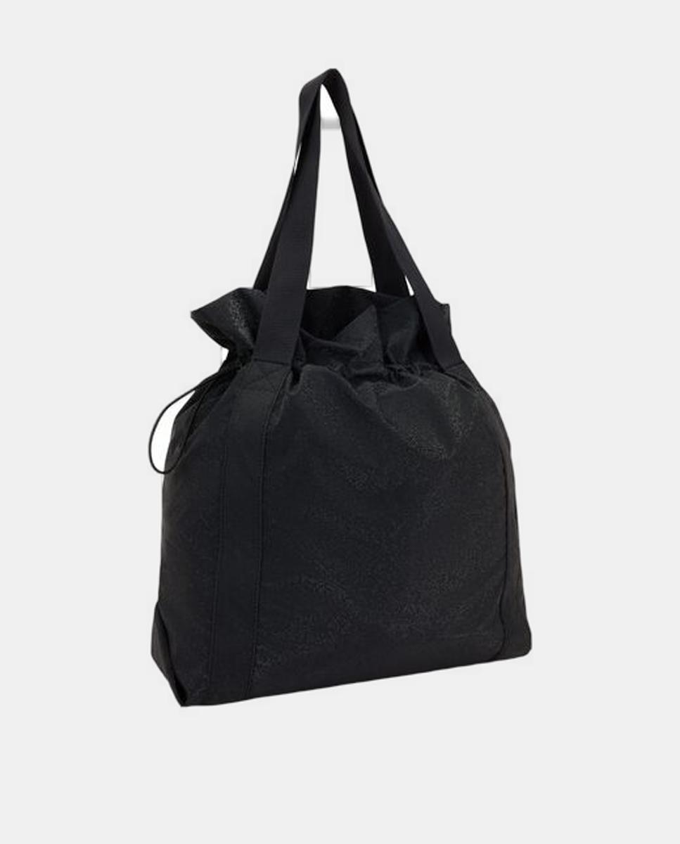 Mala Tipo Tote Média com Fecho de Cordão Verde-escuro-2