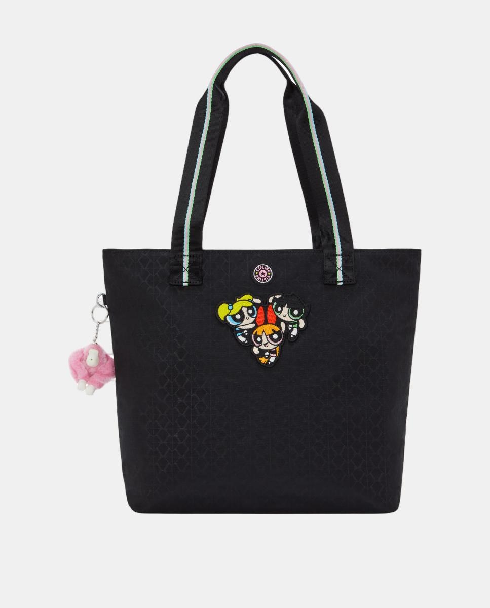 Mala Tipo Tote Média para Portátil Preto-1