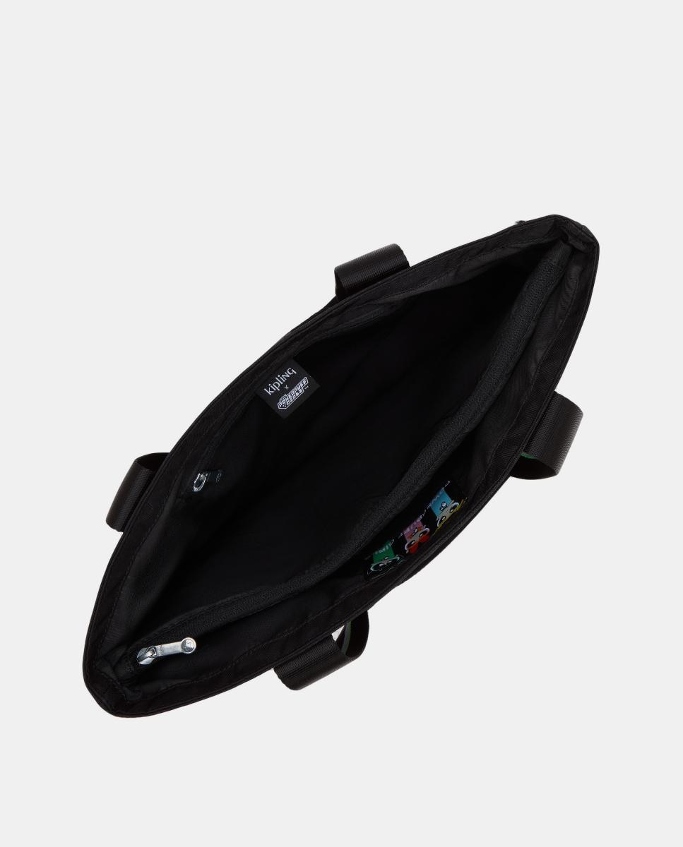 Mala Tipo Tote Média para Portátil Preto-3