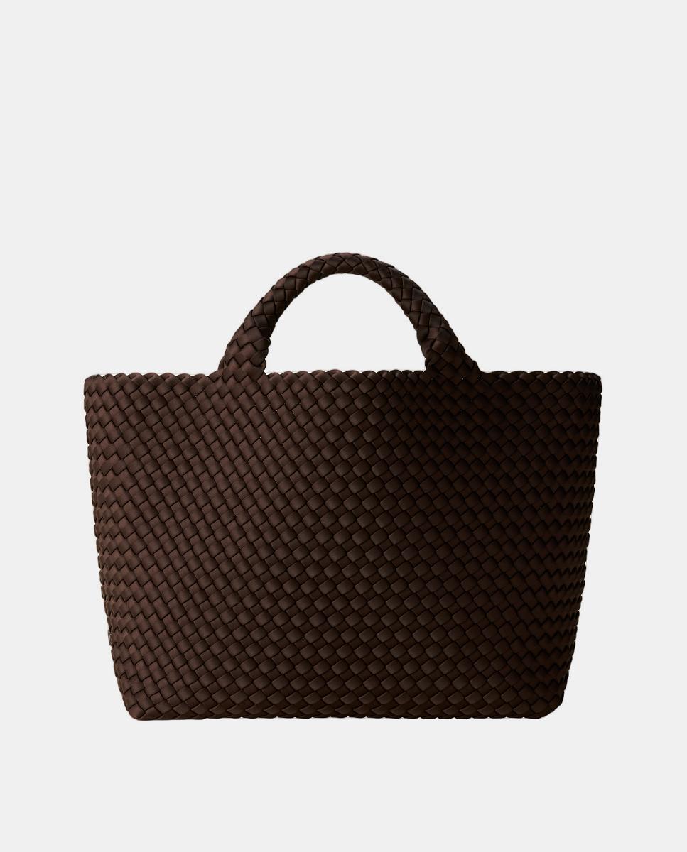 Imagem 0 de Mala Tipo Tote Média Entrançada Modelo St Barths