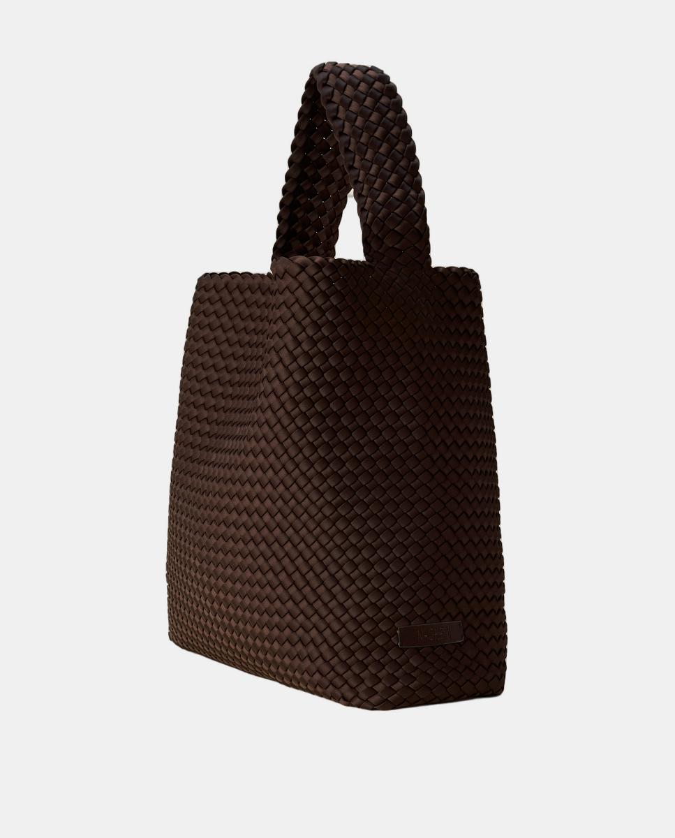 Hobo grande trenzado modelo Nomad - Naguedi - Marrón oscuro Marrón oscuro-2